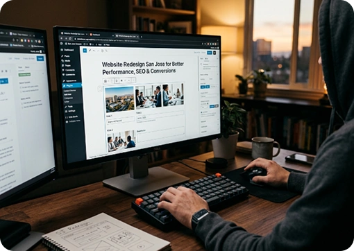 Website Redesign Services in San Jose for Custom Solutions