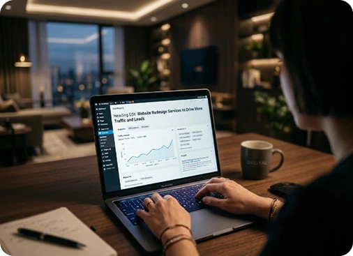 Website Redesign Services to Drive More Traffic and Leads