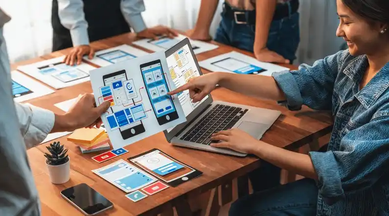 Web Design Agency San Jose Web Designer analyzing web structure